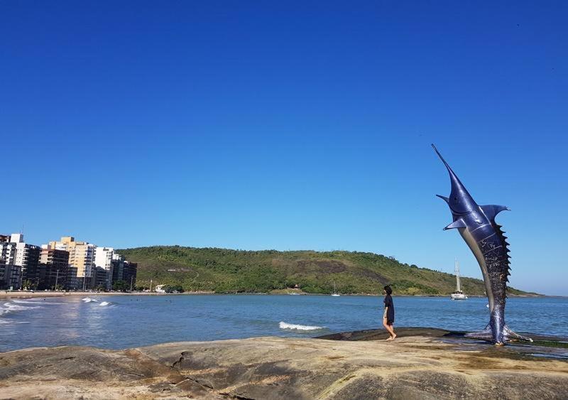 Praia Do Morro - Guarapari - Apto 2 Quartos Com Internet - Piscina - Ar Split - Edificio Gil Nogueiraアパートメント エクステリア 写真